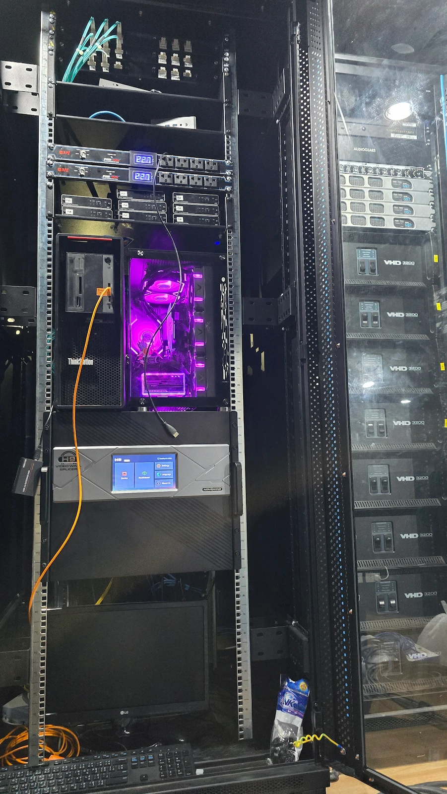 Projection Installation at Rajadamnern Stadium 9