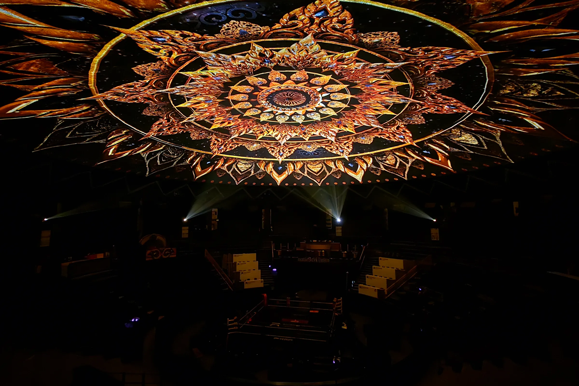 Projection Installation at Rajadamnern Stadium 22