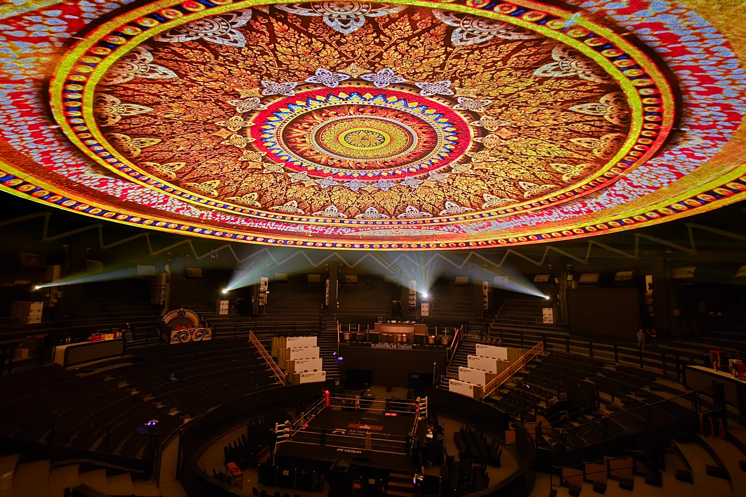 Projection Installation at Rajadamnern Stadium 19
