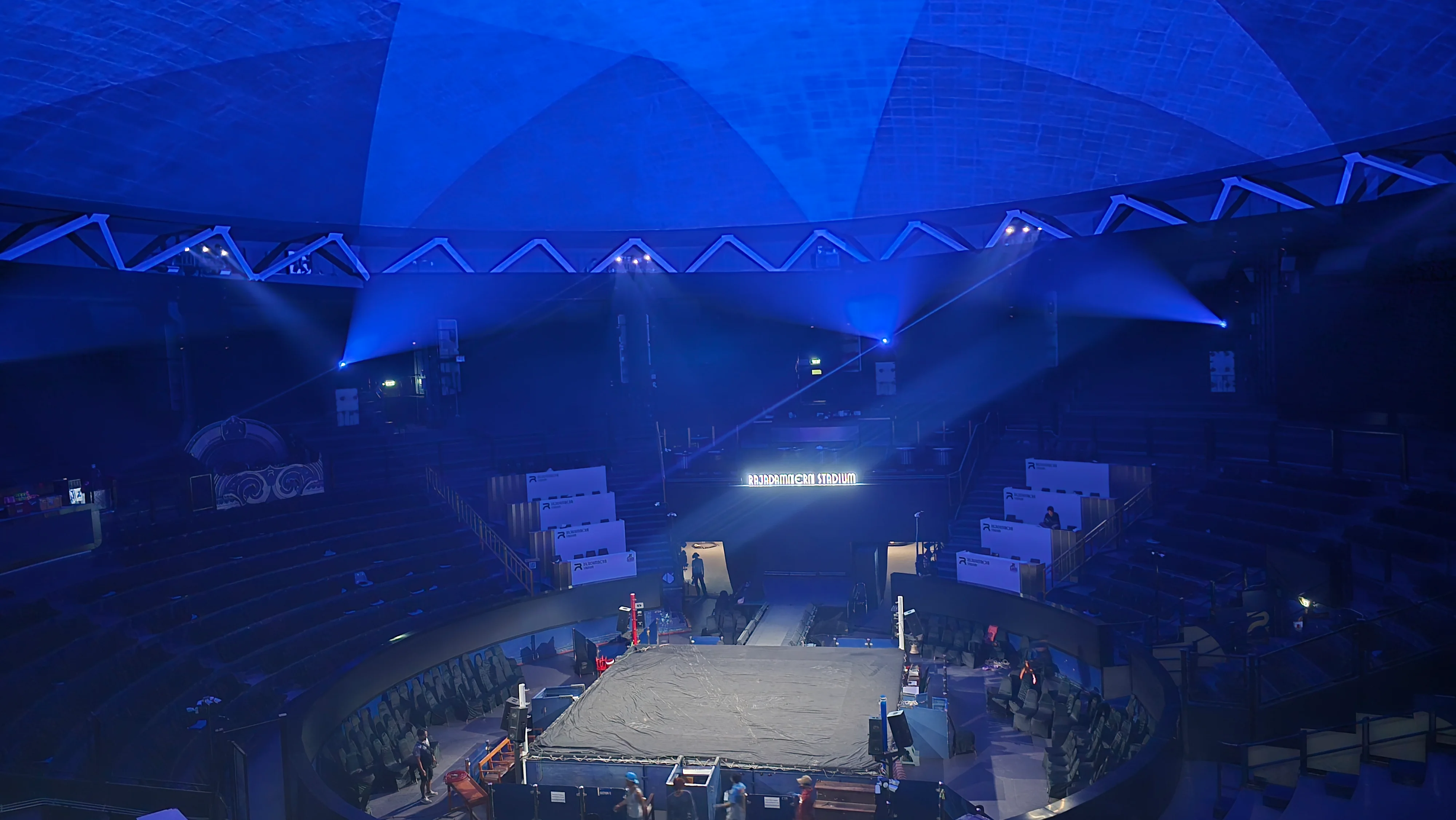 Projection Installation at Rajadamnern Stadium 11