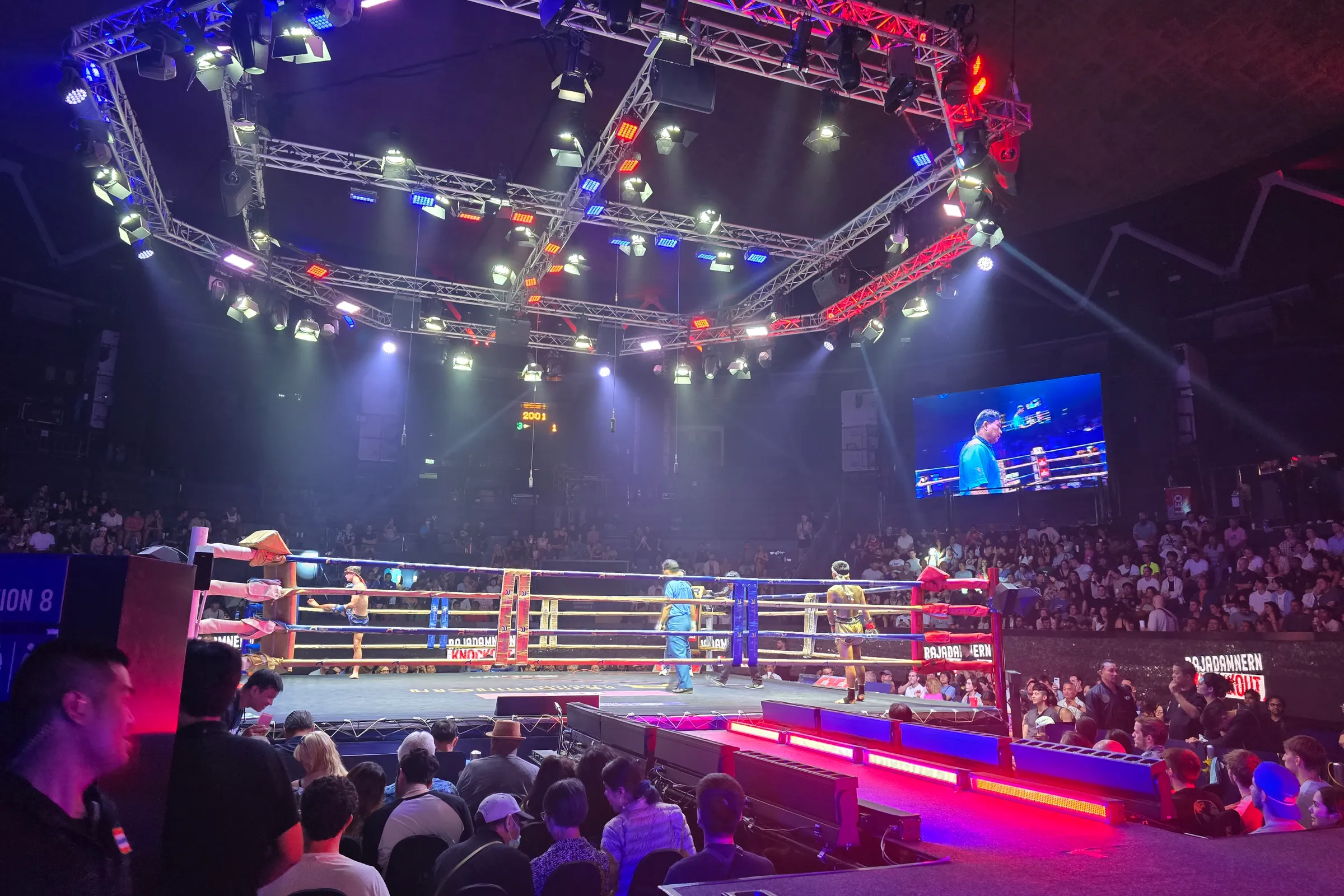 Projection Installation at Rajadamnern Stadium 4