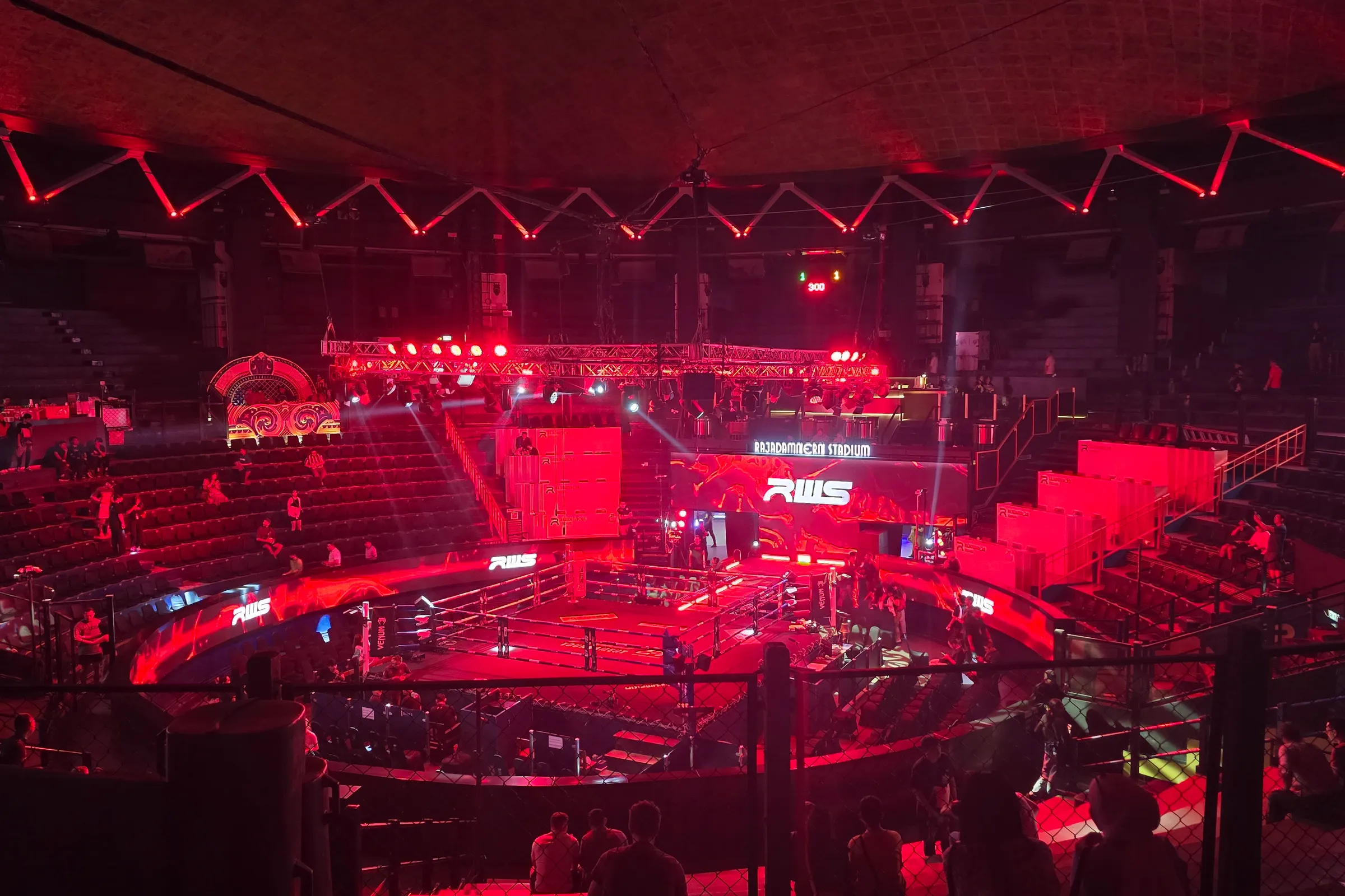 Projection Installation at Rajadamnern Stadium 5