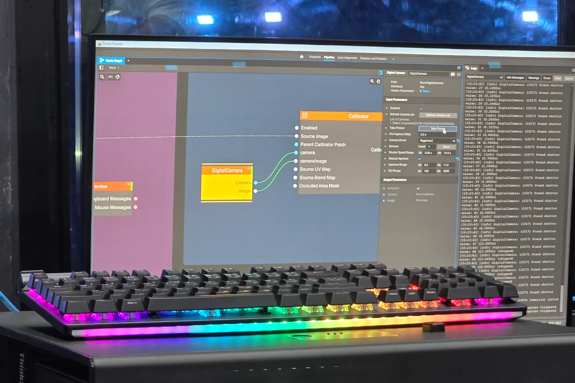 Projection Installation at Rajadamnern Stadium 7